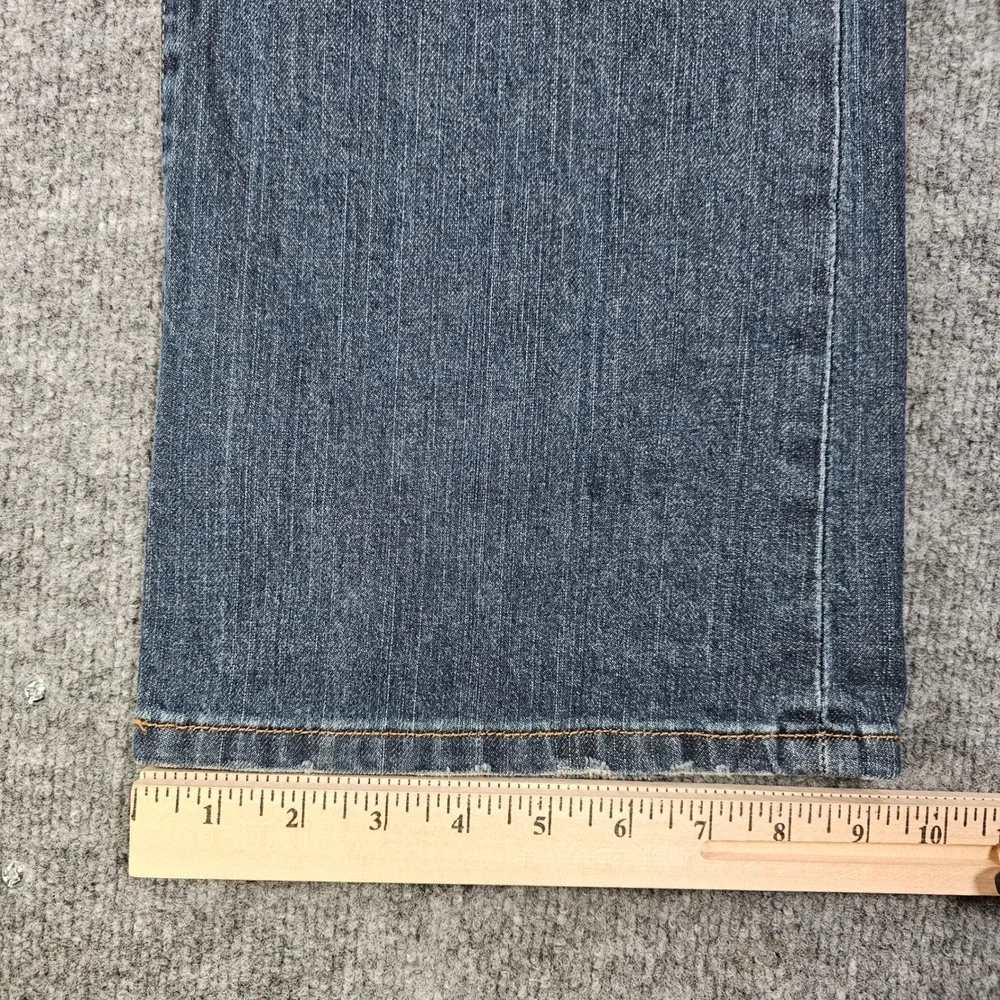 Lauren Jeans Co Ralph Lauren Stretch Kelly Bootcut Jeans Womens Size 10x32 Blue